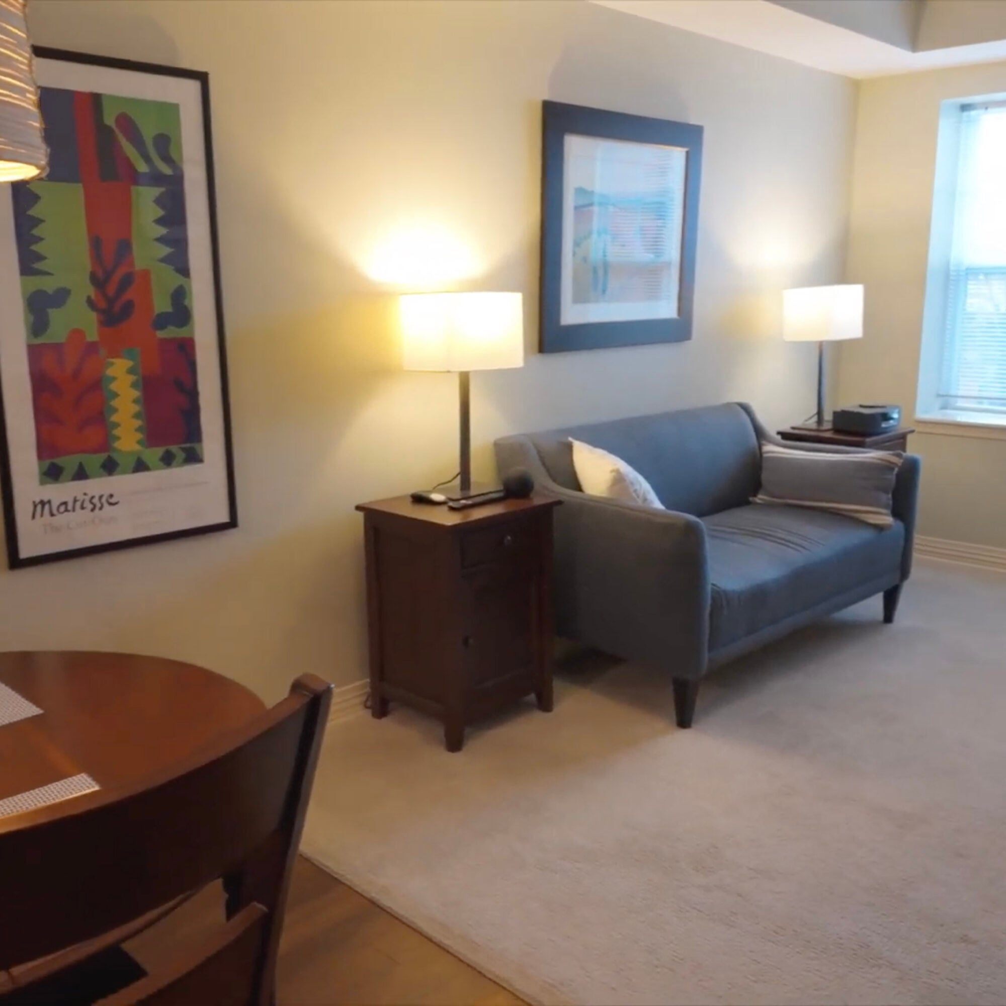 Smith Village apartment living/dining room